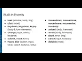 Web Programming Lecture Module Review