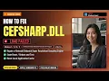cefsharp dll Not Found Fix Web View Errors
