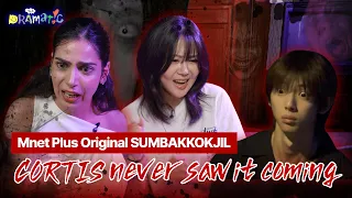 [Dramatic!] CORTIS Reacts to Mnet Plus 'SUMBAKKOKJIL 2': Scared but Dancing Anyway 💀 (w/ Poonam)