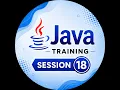 Java Learning Hub - Session 18