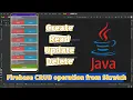 Android Studio Firebase CRUD operation with Java