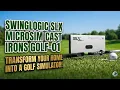SwingLogic SLX MicroSim Review The Best Budget Home Golf Simulator
