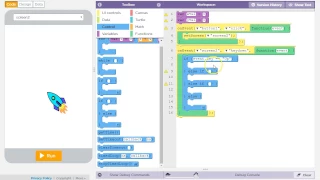 Keyboard input and movement in AppLab Code org