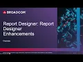 Clarity 16 4 3 - Report Designer Enhancements