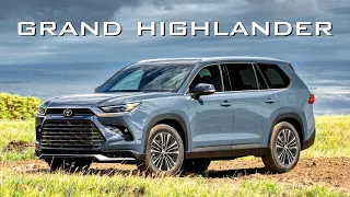 BIGGER IS BETTER! 2024 Toyota Grand Highlander Review