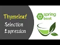 thymeleaf selection expression complete project thymeleaf expression okay java