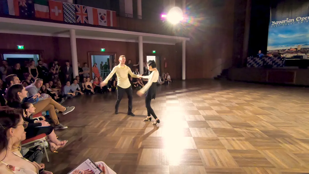 Maxim Zhukovich & Maria Lazareva - Rising Star - Bavarian Open 2019