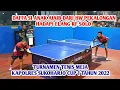 Download Lagu Daffa HW Pekalongan vs Elang RF Solo ||| Turnamen Tenis Meja Kapolres Sukoharjo Cup 1 Tahun 2022