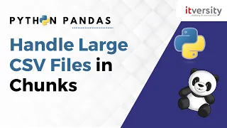 How to Handle Large CSV Files In Chunks Python Pandas Tutorial For Data Engineering