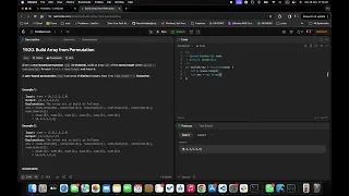 Build Array from Permutation Easy Coding Solution Explained LeetCode 1920
