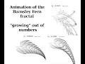 Formation of the Barnsley Fern fractal