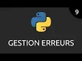 Python - gestion erreurs