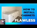 Install lower Kitchen Cabinets Diamond Now Arcadia How To