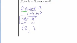 20 alg1 St 5 L 6 Function notation