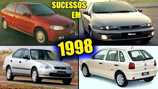OS CARROS MAIS VENDIDOS DE 1998!