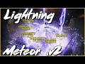 Last Epoch 1 4 Lightning Meteor AKA The Shocker Sorc Build Snapshot lvl 90