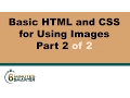 Basic HTML and CSS for Using Images and Background Images - Part 2 2