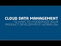 How to Manage SOLIDWORKS CAD Data on Cloud 3DEXPERIENCE Platform Engineering Technique