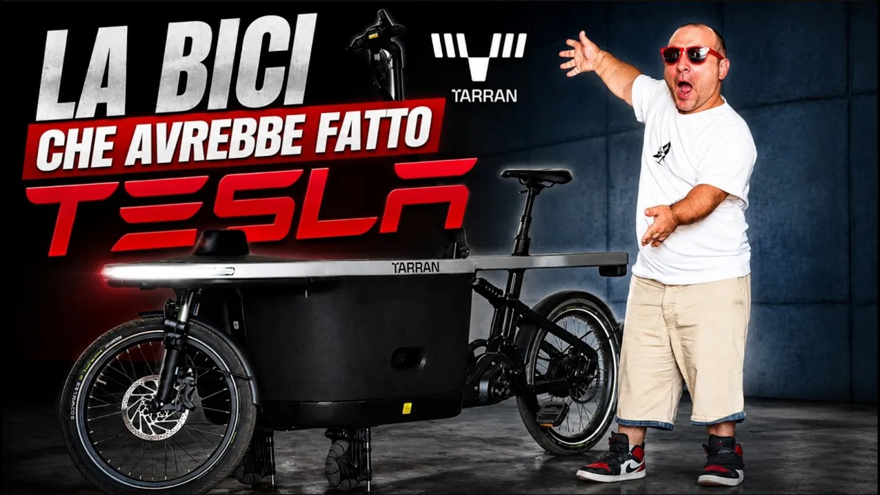 Tarran T1 Pro, la cargo bike che si bilancia da sola