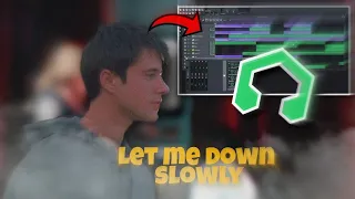 Download LET ME DOWN SLOWLY - Alec Benjamin [ lmms tutorial/cover ] [instrumental remake ] MP3