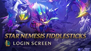Star Nemesis Fiddlesticks | Login Screen | Animated Splash Art - League of Legends