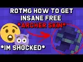 ROTMG PACK WITH A FREE SKIN IMPOSSIBLE YOU SHOULD GET IT sebchuj rotmg