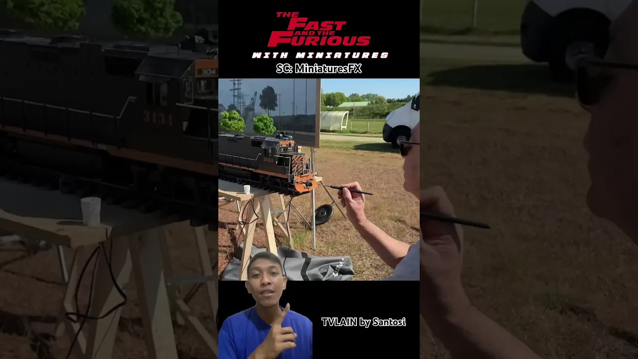 Membuat film dari miniatur