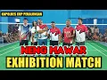 Lagu EXHIBITION MATCH !! [Neng Mawar/Chendyka VS Hendrik/Pak Kliwon ] KAPOLRES CUP | BADMINTON HIGHLIGHT