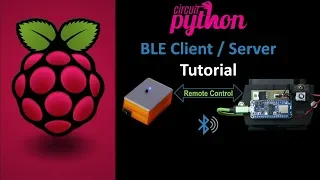 CircuitPython nRF52840 BLE Client Server Remote Control Tutorial