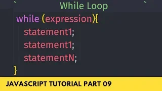 Understand Looping with While Loop - JavaScript Tutorial Part