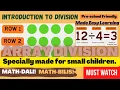 ARRAY DIVISION Teaching concept of Division to small children Kids Can Tell