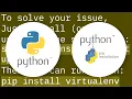 installing modules in python - pip distribute nose virtualenv
