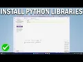 How To Install All Python Libraries in VS Code Using requirements txt