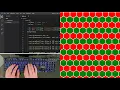 ASMR Programming - Background Pattern Hexagon Shape using Html CSS
