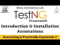 What Is TestNG framework Tutorial annotations selenium webdriver automation software testing Part-1