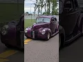1940 Ford Deluxe Coupe Drive By Engine Sound The Barn Car Show Livonia MI 2024