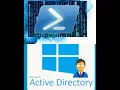 Powershell Script to search Active Directory user