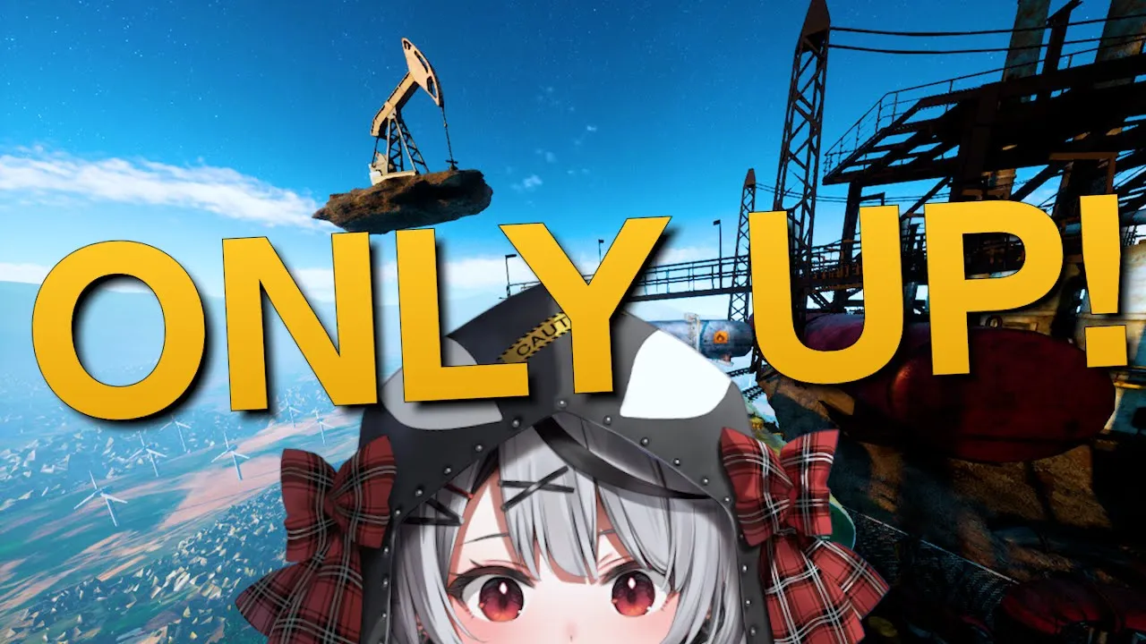 【Only Up!】初見プレイ!! 休止中にみんな空登ってた【ホロライブ/沙花叉クロヱ】