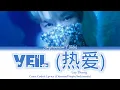 Lay (레이/张艺兴) - VEIL (热爱) Color Coded Lyrics (Chinese/Pinyin/Indonesia)