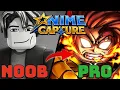 Going Noob To Pro On Anime Capture NEW Anime Simulator Game Beginner Guide Roblox