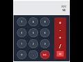 Simple Calculator using react js and tailwind css