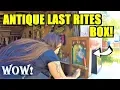 Ep21 OMG AMAZING ANTIQUE LAST RITES BOX EMBALMER S MAKEUP KIT - The ORIGINAL Yard Sale Vlog
