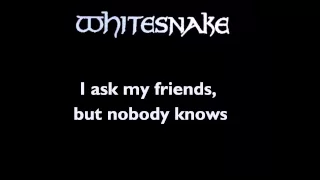 Download Whitesnake - Love Ain't No Stranger - Lyrics (HD) MP3