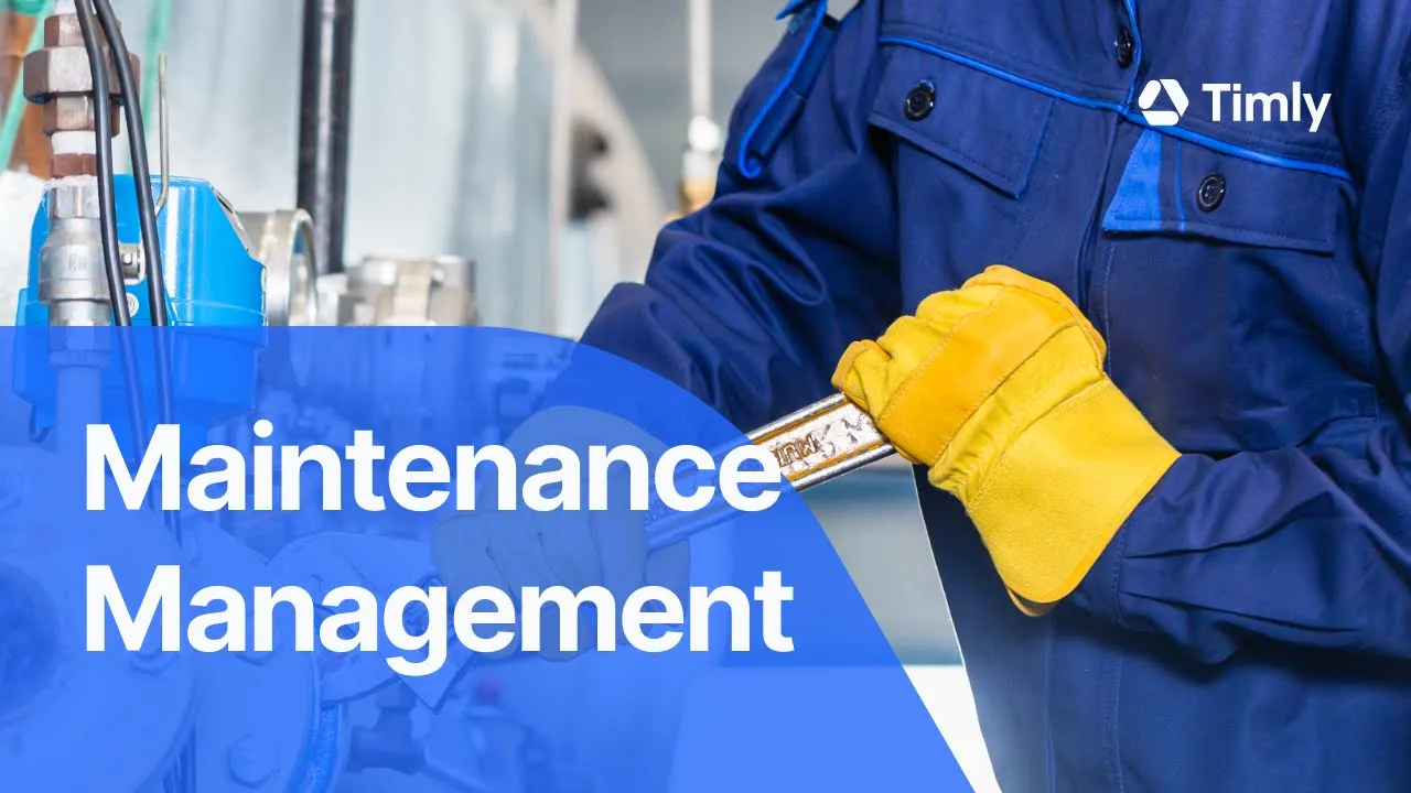 Can Timly...? #9: Asset Maintenance Management
