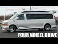 RARE 4X4 TRAVEL VAN 2020 Chevrolet 9 Passenger Conversion Van Sherry Review
