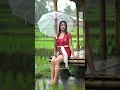 Download Lagu Beautiful Girl in the Rain | Calming Sounds for Relaxation #heavyrain #beautifulgirl #shorts