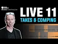 Ableton Live 11 - Take Lanes and Comping