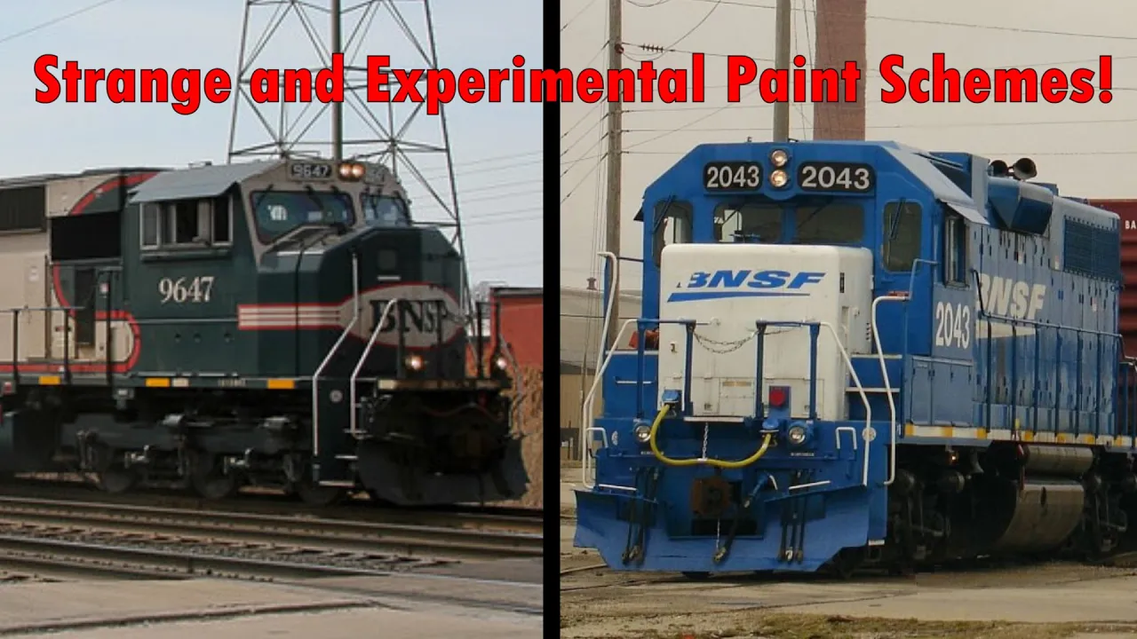 The Oddball Locomotives of BNSF!