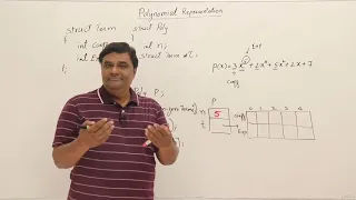 10 3 Polynomial Representation Evaluation Addition DSA Abdul Bari