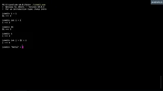 JShell Basics 4 - Scratch variables